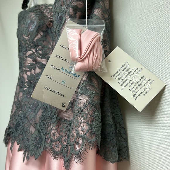 Brand new Montage by Mon Cheri Mikado trumpet strapless Gown - Picture 10 of 12